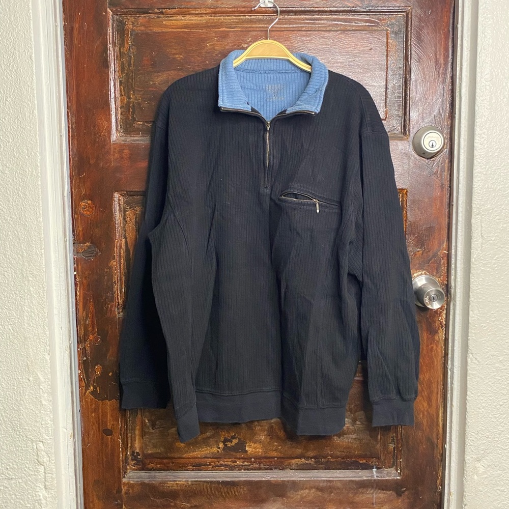 Pendleton Ribbed Mens Half zip